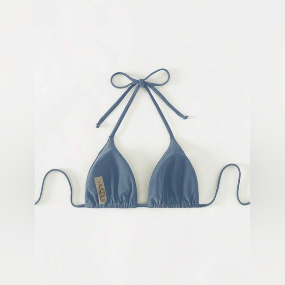 Blue or Yellow Triangle Bikini Top NWT - Picture 7 of 9